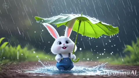 Chiếc ô của Thỏ trắng#xuhuong #mâmnonhanhphuc #tiktok 