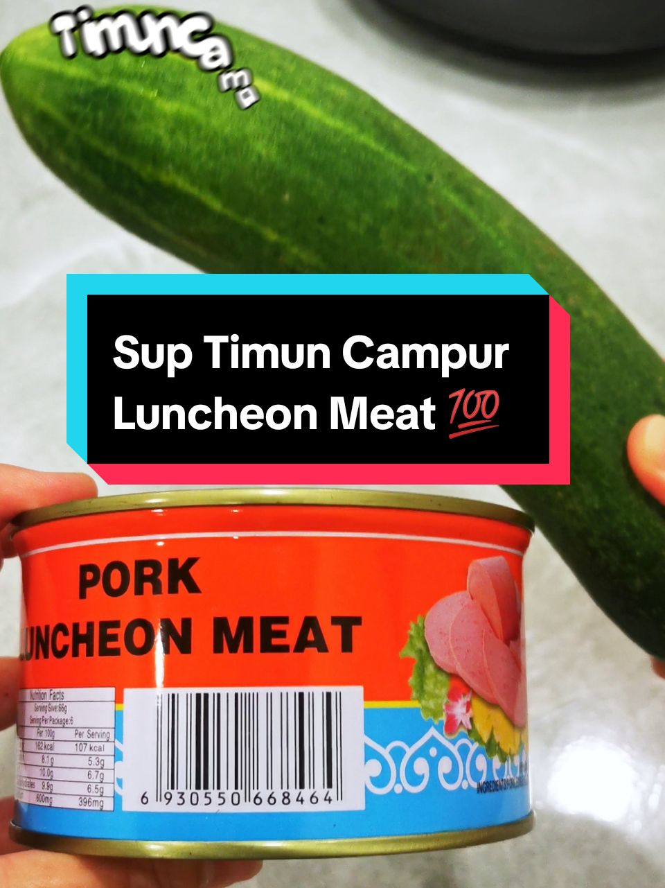 Sup timun luncheon Meat paling fav time agik kcik2 dolok marek. KOMPOM licin nasi iolss 🤣🤣 #tiktokbidayuh  #luncheonmeat #timun #fyp #foryourepage #xyzbca #xyzabc #sarawaktiktok #malaysiantiktok #masakansimple #masakdirumah #comfortfood 