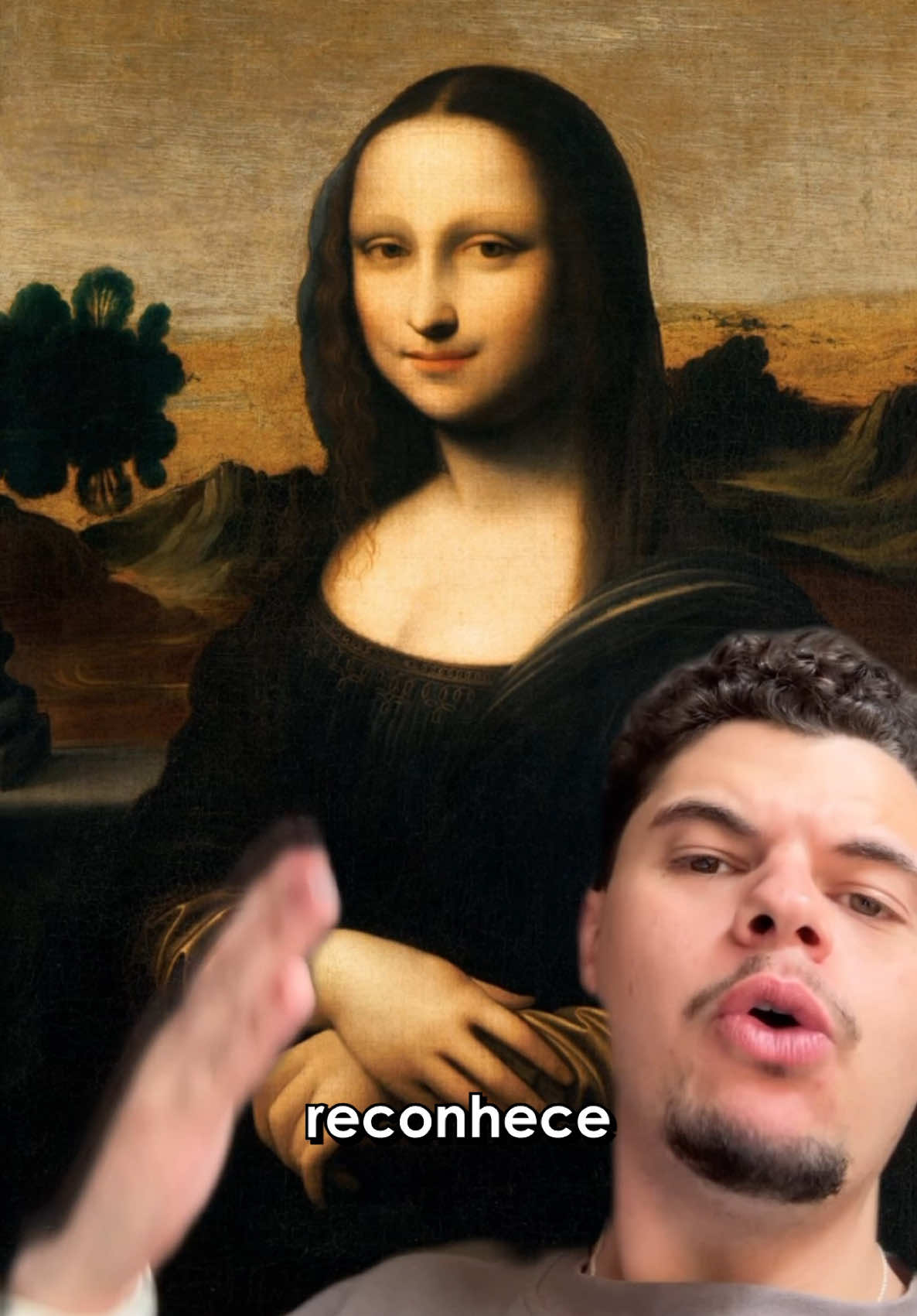 a MONALISA “ORIGINAL” 🇮🇹🎨🖌️ #study #brasil #fyp #arte 