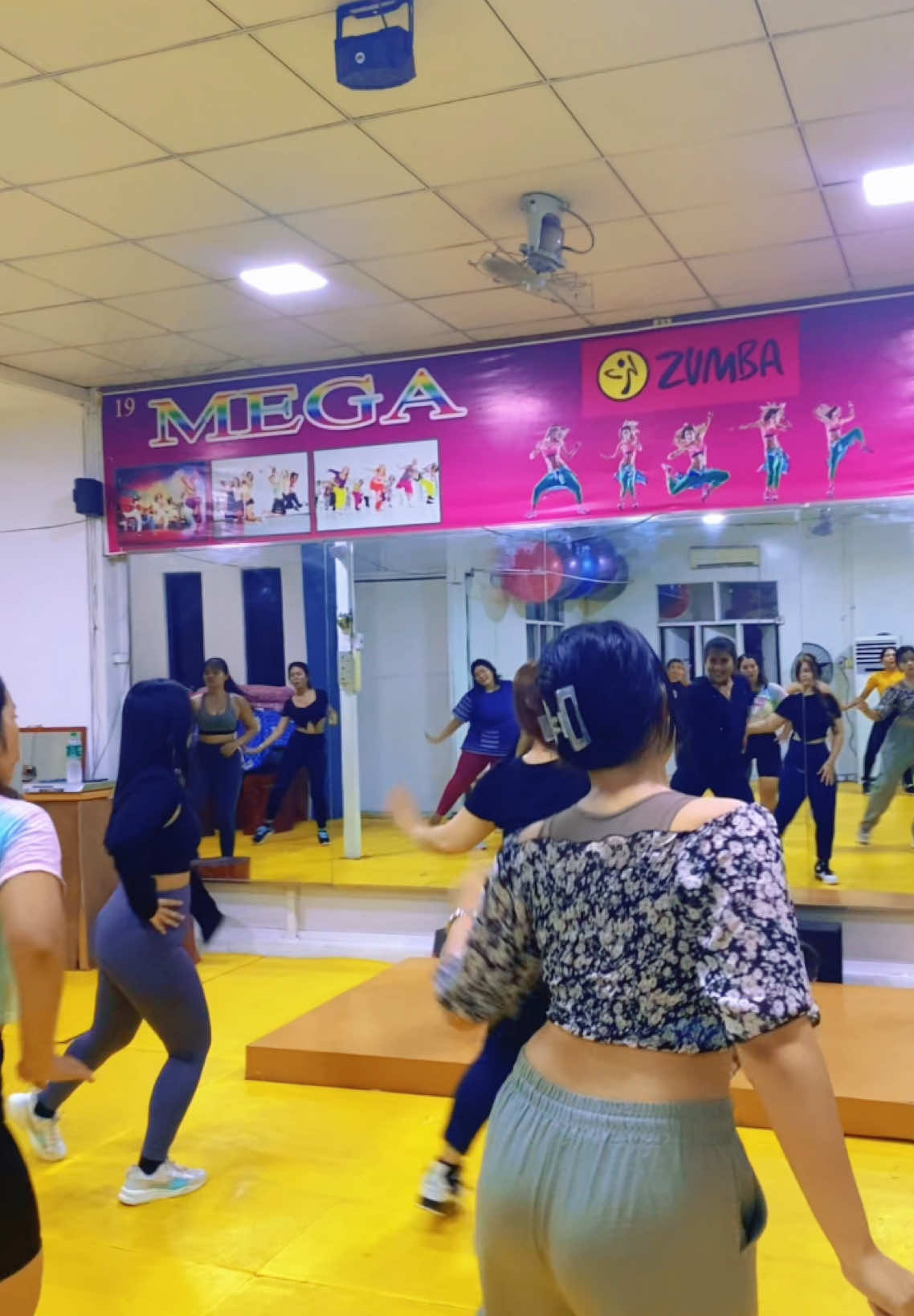 #တီချယ်Amyနှင့်အတူတူzumba ကကြမယ်💃💃#19megagym #mandalay #09402501819 #19megazumbaclass 