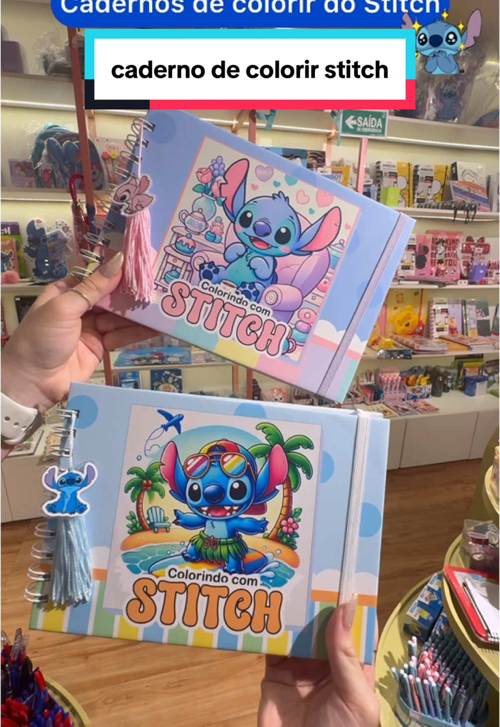 Cadernos de colorir Stitch Disponível no nosso site, loja física ou entrando em contato pelo whatsapp. Entregamos para todo o Brasil e o mundo 🌍✈️ #manaus #papelaria #lojasemmanaus #lojasmanaus #lojamanaus #papelariamanaus #papelariaemmanaus 