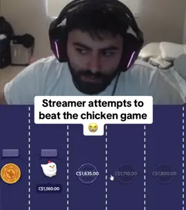 Streamer attempts to beat the chicken game 😭 #kickstreaming