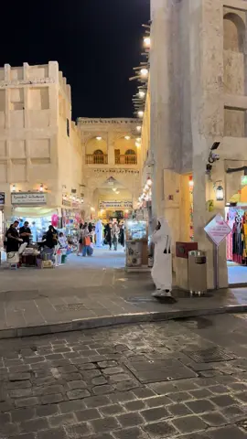 سوق واقف بالليل 👌🏻 - الدوحة قطر 🇶🇦