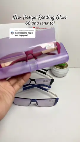 Replying to @Mary jane double vista nato! Sulit sa 68 php #eyeglasses #graded #fyp 
