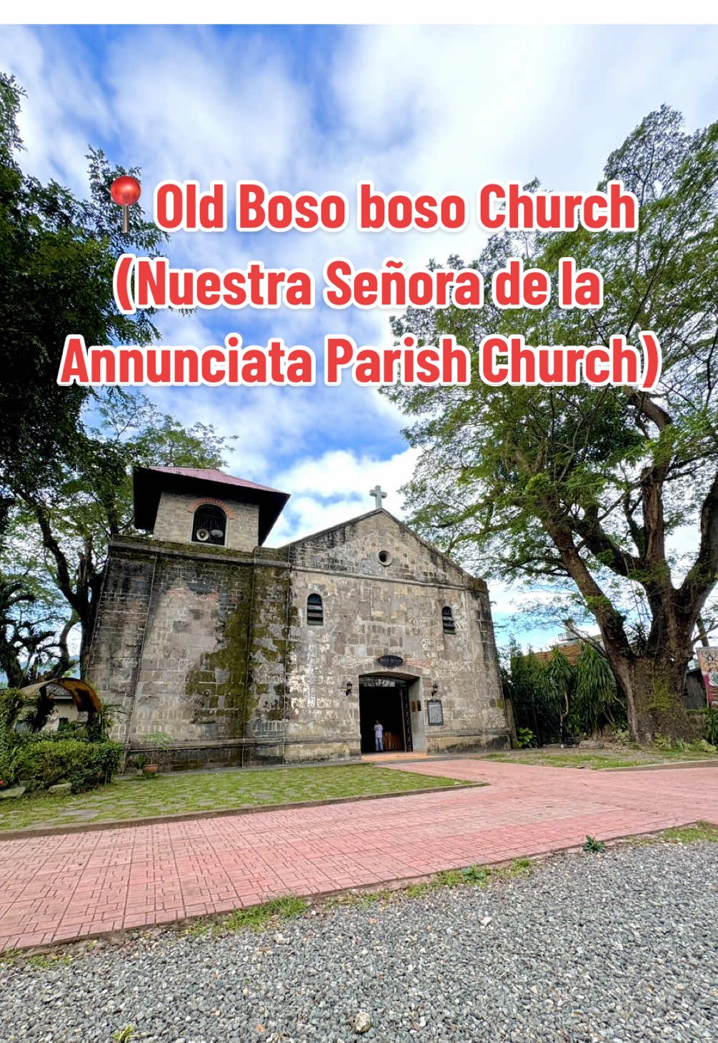 If you're looking for a wedding church with both a solemn atmosphere and rich history, I highly recommend this one. The ambiance of this church is golden. Boso-Boso Church, located in the city of Antipolo, Barangay San Jose, survived the 1880 earthquake and was built in 1669. #fyp #viral #viralvideo #tiktok #tiktokaffiliate #wedding #weddingtiktok #weddingchurch #church #historical #landmark #travel #traveltiktok #bosobosochurch #antipolo #antipolotravel