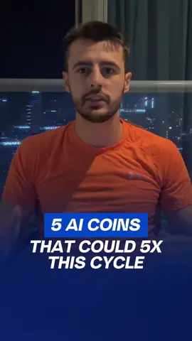 5 AI Coins That Could 5x This Cycle 🤩🤩 #fyp #foryou #viral #follow #bitcoin #crypto #cryptocurrency 