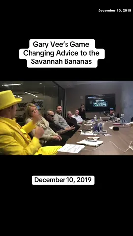 “Document Everything” - Five years ago I sat down with @garyvee and asked his advice for the future of the Savannah Bananas. His words were game changing for me and for our new sport of Banana Ball.   Gary reminded me to stay focused on the mission of creating a new sport and own everything and document everything. At this point, we hadn’t even played our first Banana Ball game in front of fans. But we went All-In! Now to see we’ve played our new game in front of millions of fans and sold out MLB Stadiums is absolutely crazy!   This full conversation is so impactful that I’ve now shared the whole thing on my YouTube and link is in the bio. Thanks Gary, hope to have you at sold out @yankeestadium with us this year.