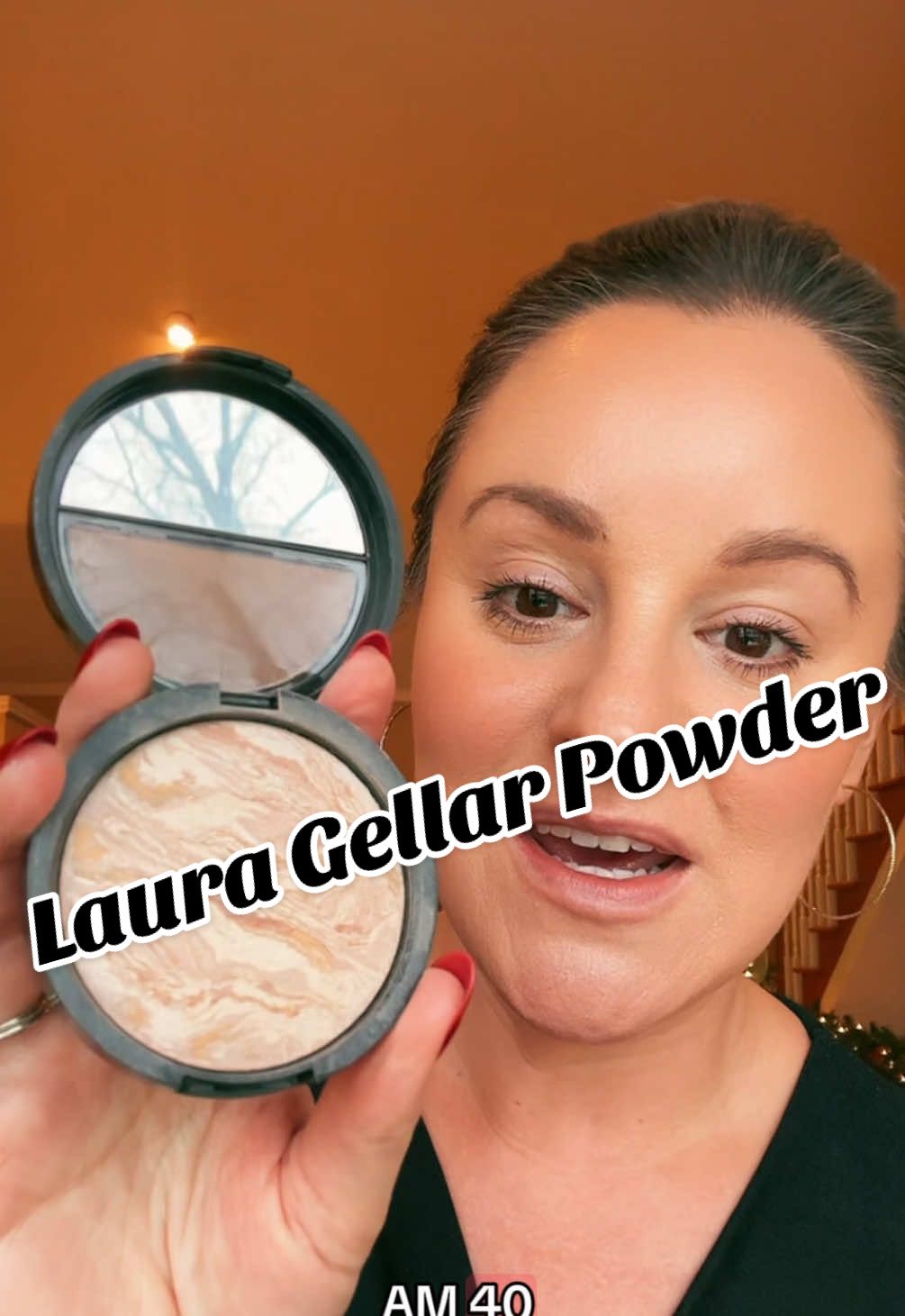This #LauraGellerBeauty  powder is definitely in my all-time favorites list! @@Laura Geller Beauty ##laurageller##powder##powderfoundation##makeuptutorial##makeuphacks##tiktokshopholidayhaul##newyearnewme##bakedbalancednbrighten