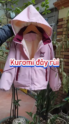 Áo khoác lót lông kuromi 2 tông màu cho bé gái #aokhoacgio #aokhoacembe #aokhoaclabubu #aokhoackuromibegai #trending #aokhoaclabubu #xh #tiktokawards #aokhoacchobe 