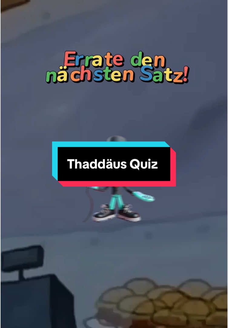 Spielt das Thaddäus Quiz 😂 #spongebob #thaddäus #quiz #lustig #fyp #tiktokdeutschland 