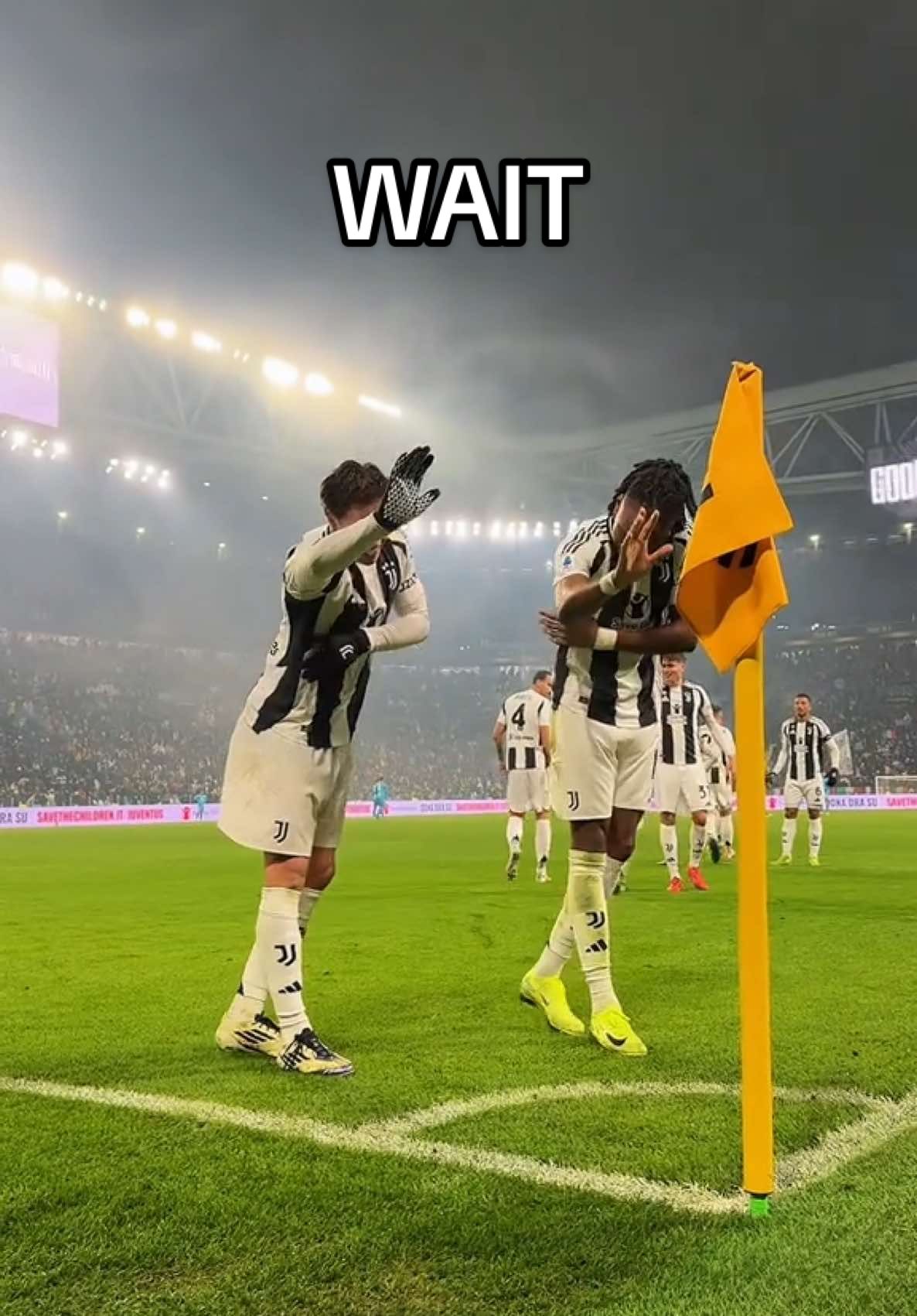 They did it for real 💀 #wait #meme #trend #celebration #yildiz #thuram #seriea #juventus 