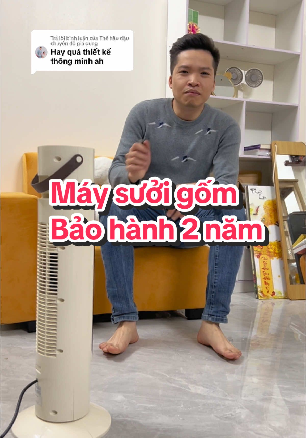 Trả lời @Thế hậu đậu chuyên đồ gia dụng chiếc máy sưởi kiêm quạt dùng được cả năm m, tiết kiệm điện lại không gây khô da n g ạ t thở chỉ từ hơn 500k miễn xíp #maysuoimuadong #maysuoigom #maysuoigomcamel #maysuoidien #phungthucdung 