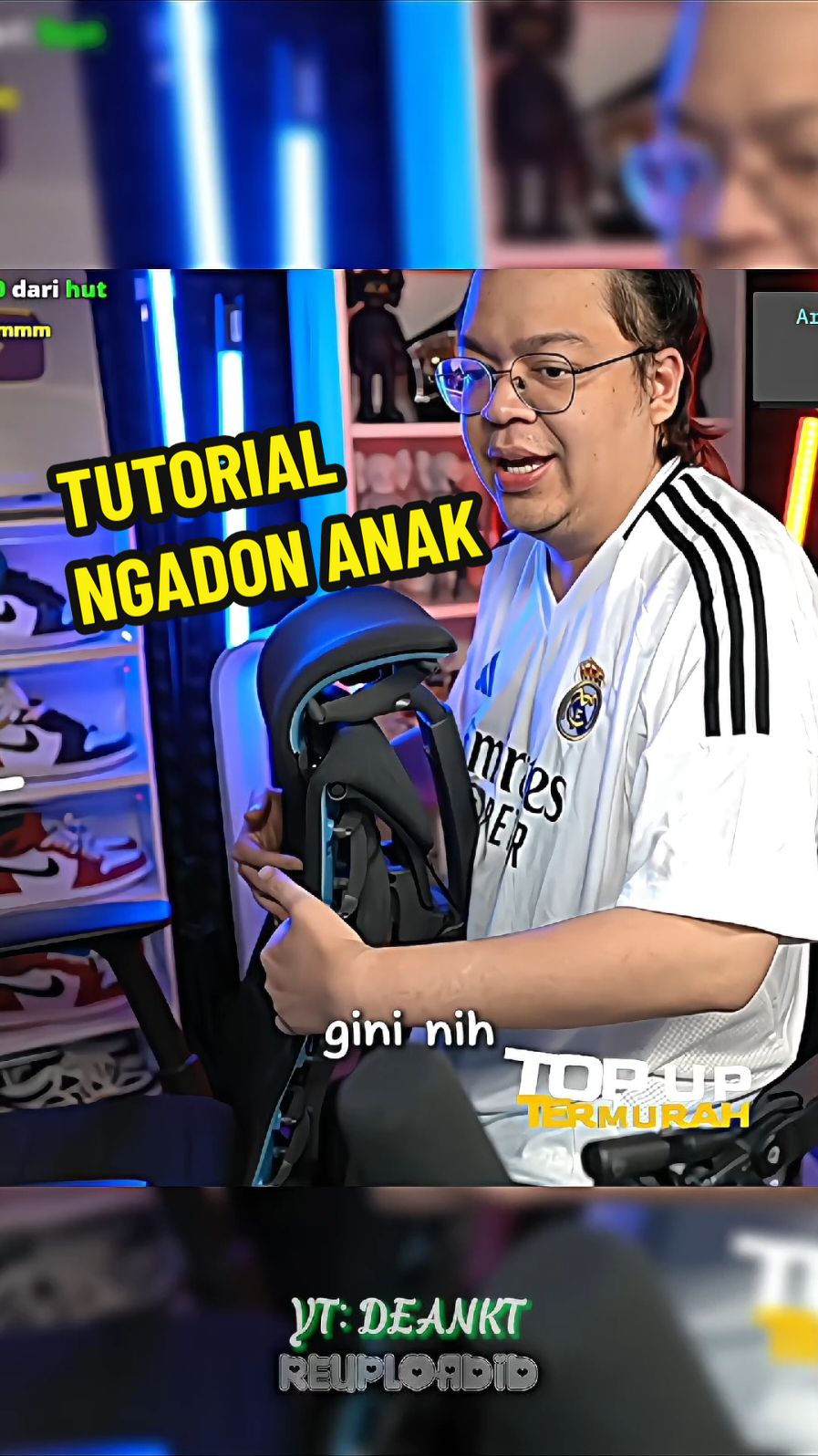 TUTORIAL NGADON ANAK BY MAS MAS KELUAR 2 MENIT #fypシ #deankt #deanktreaction #deanktnocounter 
