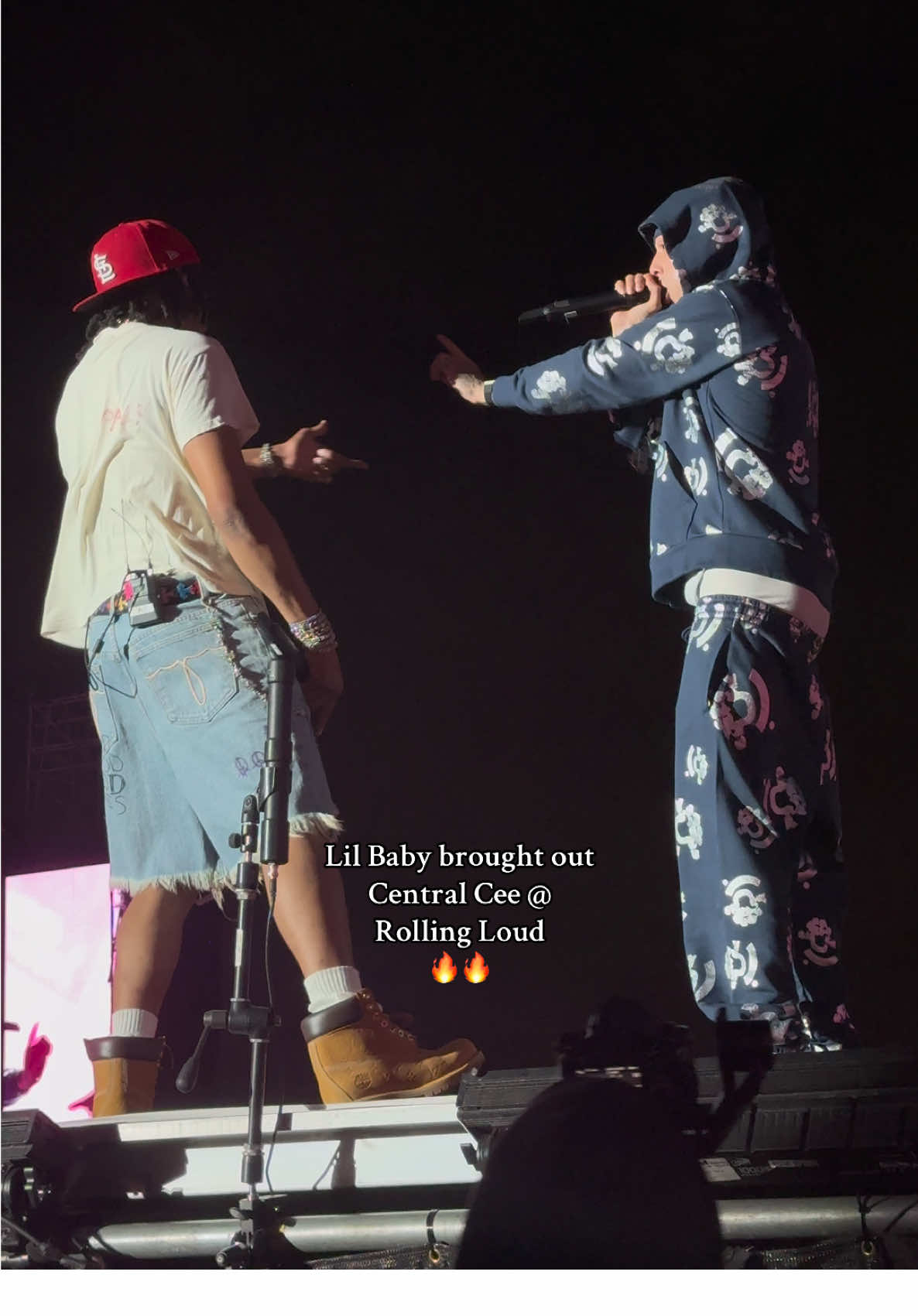 Lil Baby & Central Cee performing BAND4BAND @ Rolling Loud Miami ‘24. #lilbaby #centralcee #rollingloudmiami #rollingloud #rollingloud2024 