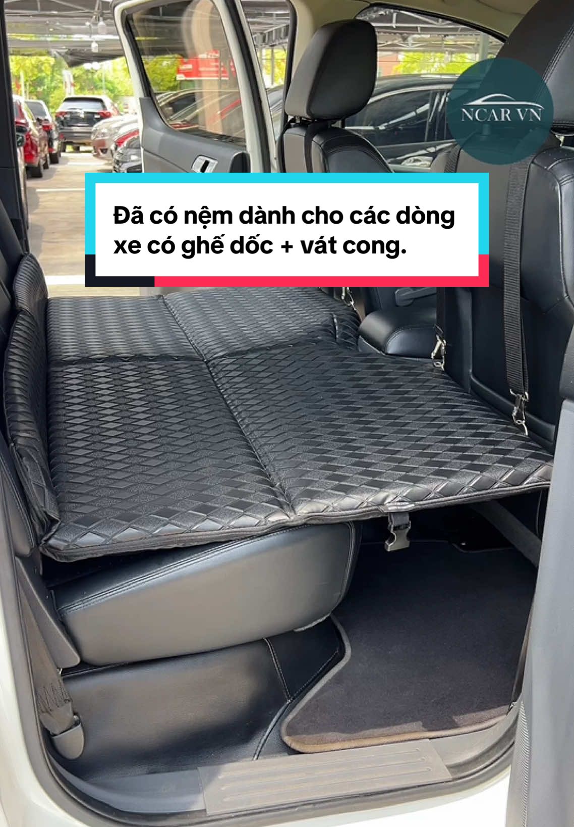 Đệm ô tô mẫu mới, phù hợp xe có góc ghế Dốc hoặc Vát Cong...tận hưởng sự thoải mái cho gia đình khi đi chơi xa, về quê hay đưa con đi học hàng ngày