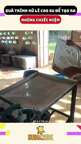 Quá trình xử lí cao su để tạo ra những chiếc niệm#tintuc #xuhuong #review #giaitri
