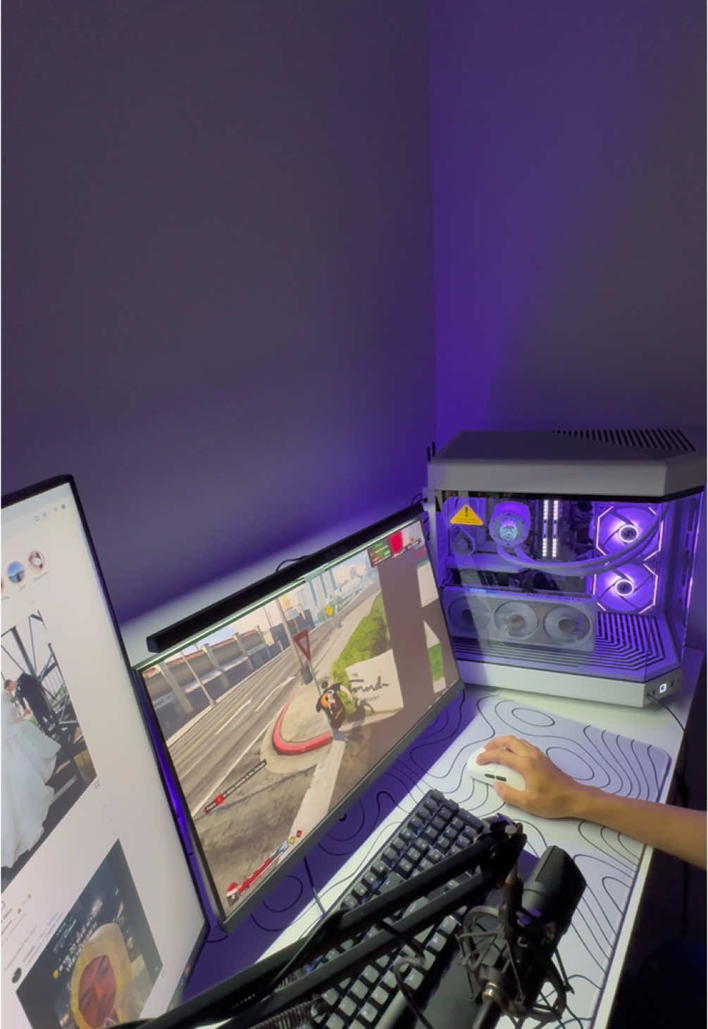 🖤✌️#ห้องในฝัน #gamingroom #desksetup 