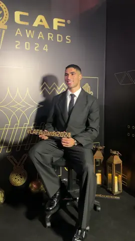 Class recognize class. 🇲🇦🤝🇪🇬  #CAFAwards2024 #sportsontiktok