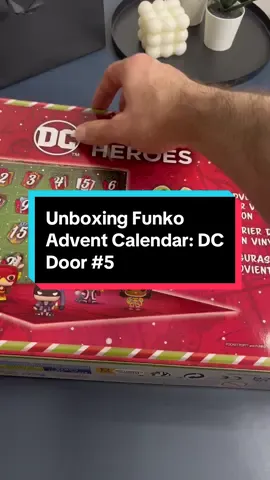 #unboxingvideo of Funko Advent Calendar: DC superheroes - Door #5 #asmr #funkopop #dc #dccomics 