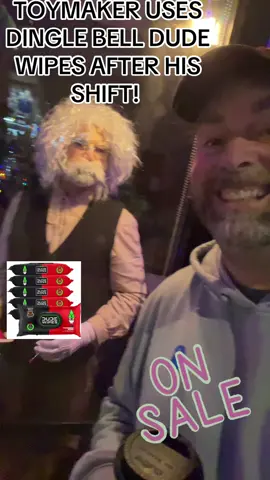 Dingle bell dude wipes are perfect for stockimg stuffers! #dudewipes #wipes #christmas #gift #stockingstuffers #toys @dudewipes 