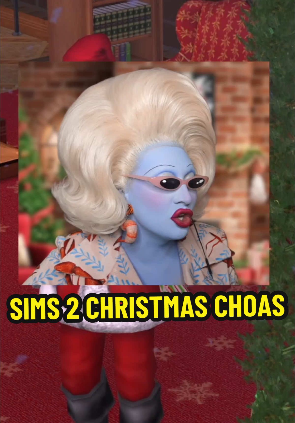 Merry christmas i burned the house down in the sims 2 ! New episode now live on my Youtube channel! #sims2 #thesims 