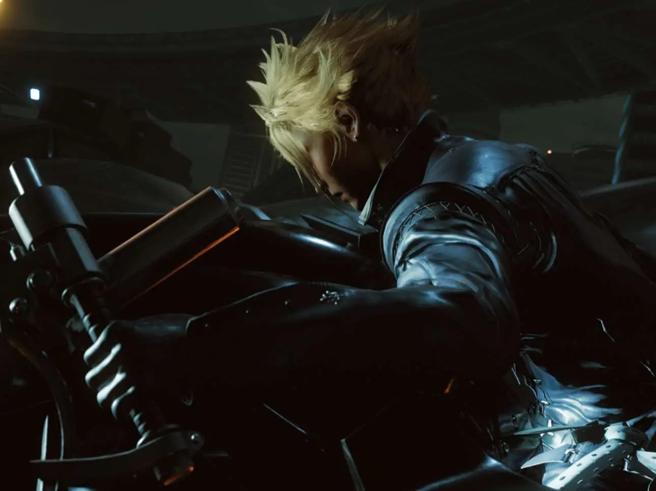 some pics i took recently of cloud with cid’s outfit from ff16 🦅 #finalfantasy7 #ff7rebirth #ff7remake #cloudstrife #fypシ゚ 