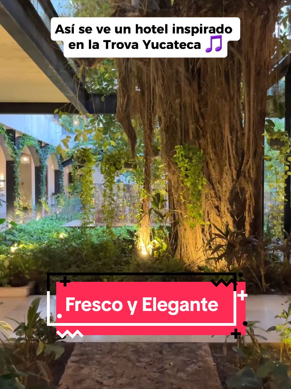 La música se plasma en las paredes de este increíble hotel. Hotel Adoro se encuentra en el corazón de Mérida y cada rincón carga la esencia de la ciudad y de la Trova Yucateca!!! 🎺 #arquitectura #meridayucatan #interiordesign #interiorismo #luxurylifestyle #luxurydestination 
