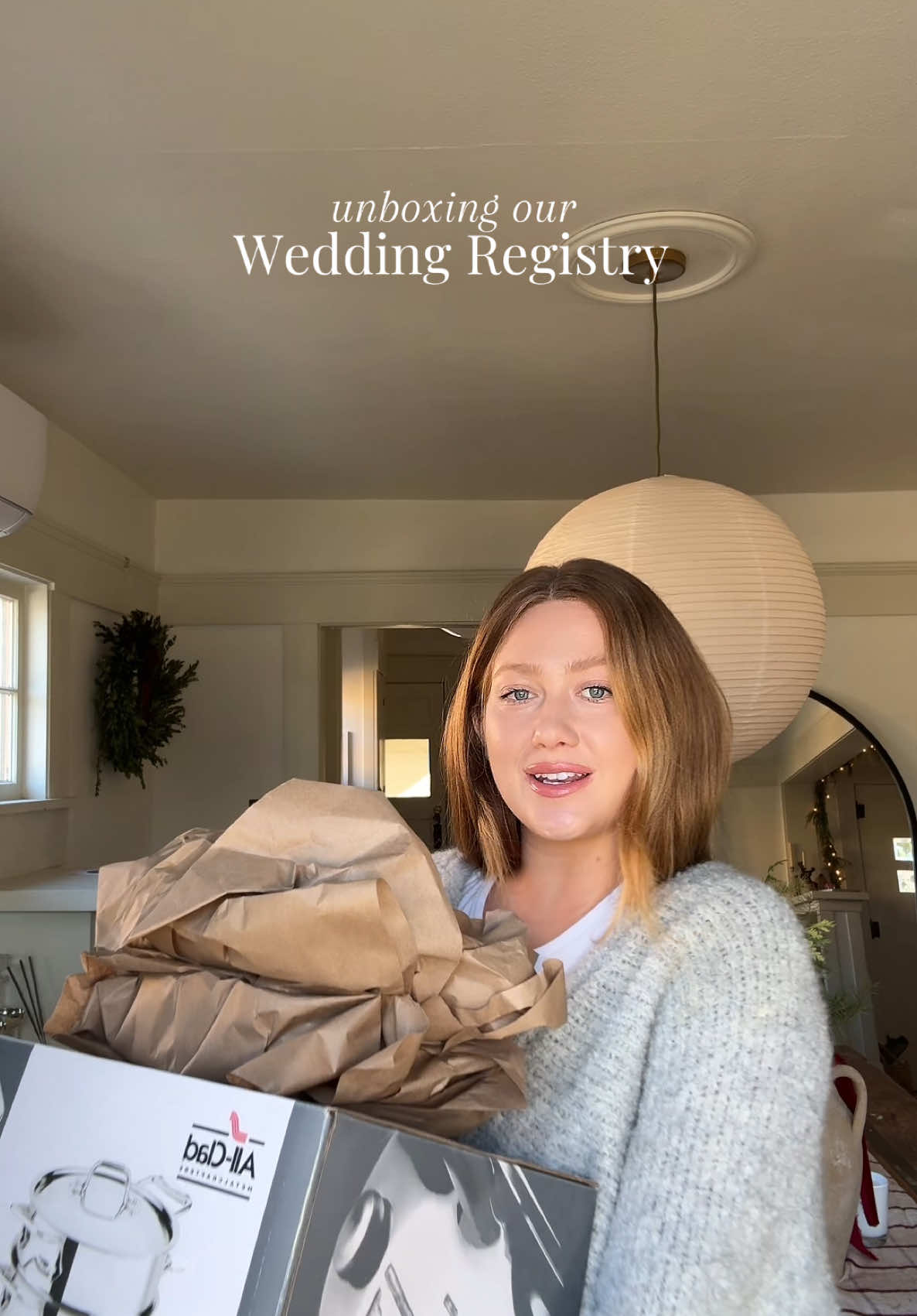 unpopular opinion, but I loved having a traditional wedding registry!! #weddingtiktok #weddingregistry #registrymusthaves #staub #allclad 