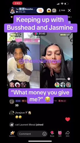 Keeping up with Busshead and Jasmine. #busshead #jasminesflawless #tiktokcouples #jamaicantiktok🇯🇲viral #jamaicantiktok #fyp #theelohimnow #elohim🌹 @🐐4️⃣1️⃣Busshead🐝👨‍💻💳$●♡◇ @Jasminesflawless👸 