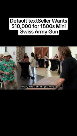 default text seller wants $10000 for mini gun