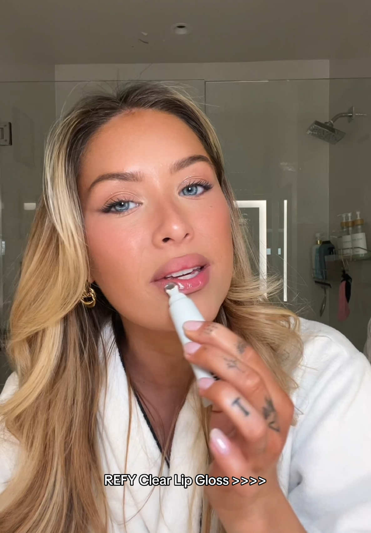 what @Lauren Tiby said 🗣️ #refy #lips #lipgloss #refylipgloss #lipcombo #lipglossswatch #makeup #makeupreview #bestlipgloss #bestlipproducts 