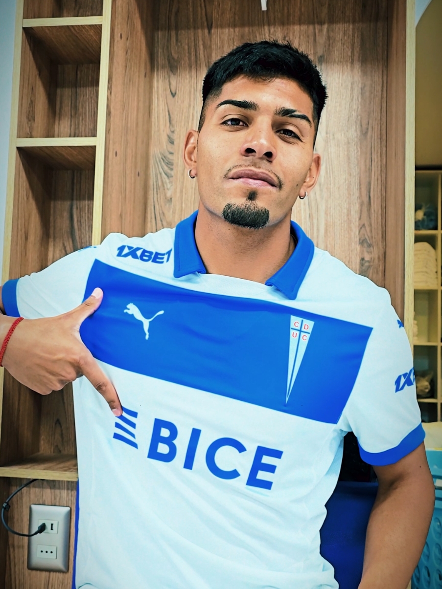 💥 𝗡𝗨𝗘𝗩𝗢 𝗥𝗘𝗙𝗨𝗘𝗥𝗭𝗢 💥 ¡Bienvenido a #LosCruzados, Dylan Escobar! ⚪️🔵 #TikTokDeportes #universidadcatolica 