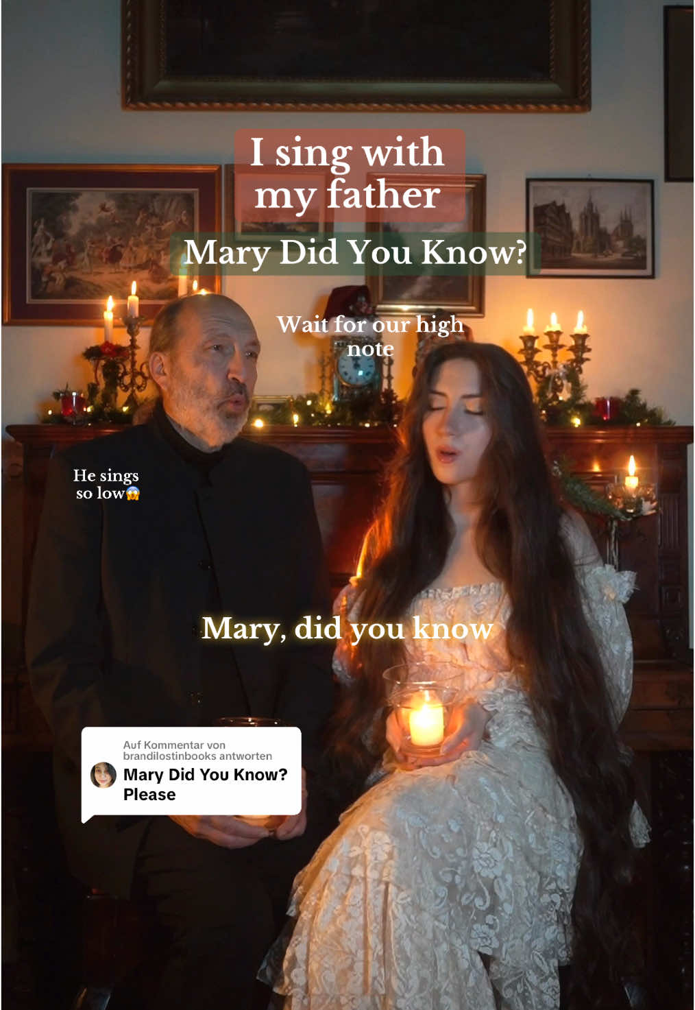 Antwort auf @brandilostinbooks Wartet auf den tiefen ton 😱Ich singe mit meinem Papa @Michael Mary Did You Know? Schaut gerne auf Spot¡fy, Ig & YT vorbei: Marie-Celestine, die Links findet ihr aber auch in meiner Bio🫶🏻 #blackbass #lowbass #siren #fatherdaughter #familymusic #marydidyouknow #christmassongs #fürdich #fyp #goviral 