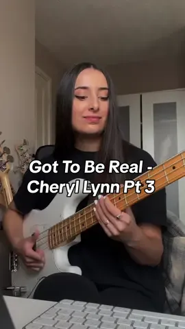 Got To Be Real - Cheryl Lynn (Bass Cover) Pt 3 #bassguitar #basscover #bassplayer #basslines #basstok #bassist #cheryllynn 