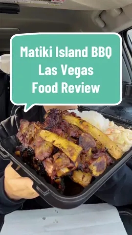 Matiki Island BBQ in Las Vegas Food Review! How does it taste? 🍖 #foodreview #foodcritic #waynedang #vegas #vegasfood 