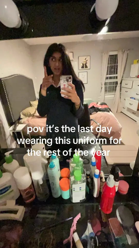#girlhood #finalsweek #trending #school #relatable #uniform 