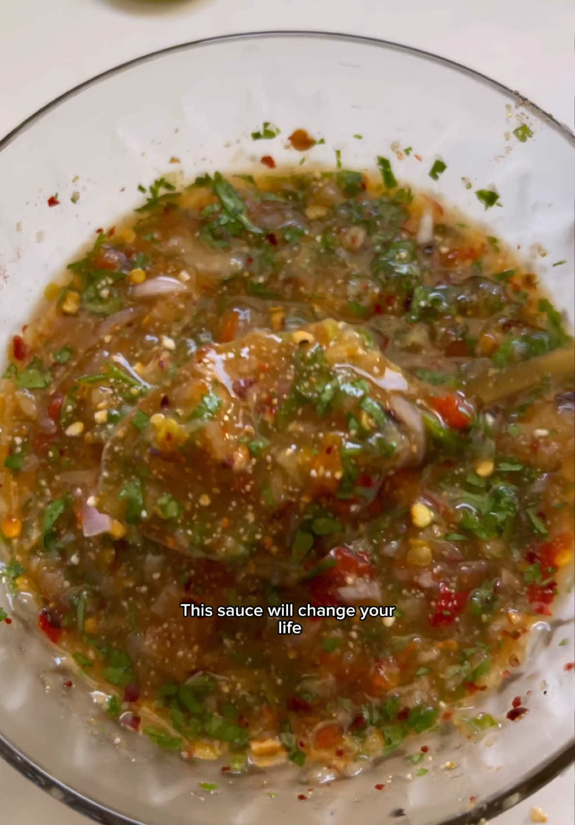 The sauce that will change your life.  By that, I mean it will change the way you eat boring weeknight meals. It’s so flavorful, robust, and I always make different versions of this sauce. I even served it at my restaurant pop up a couple weeks back!  #sauce