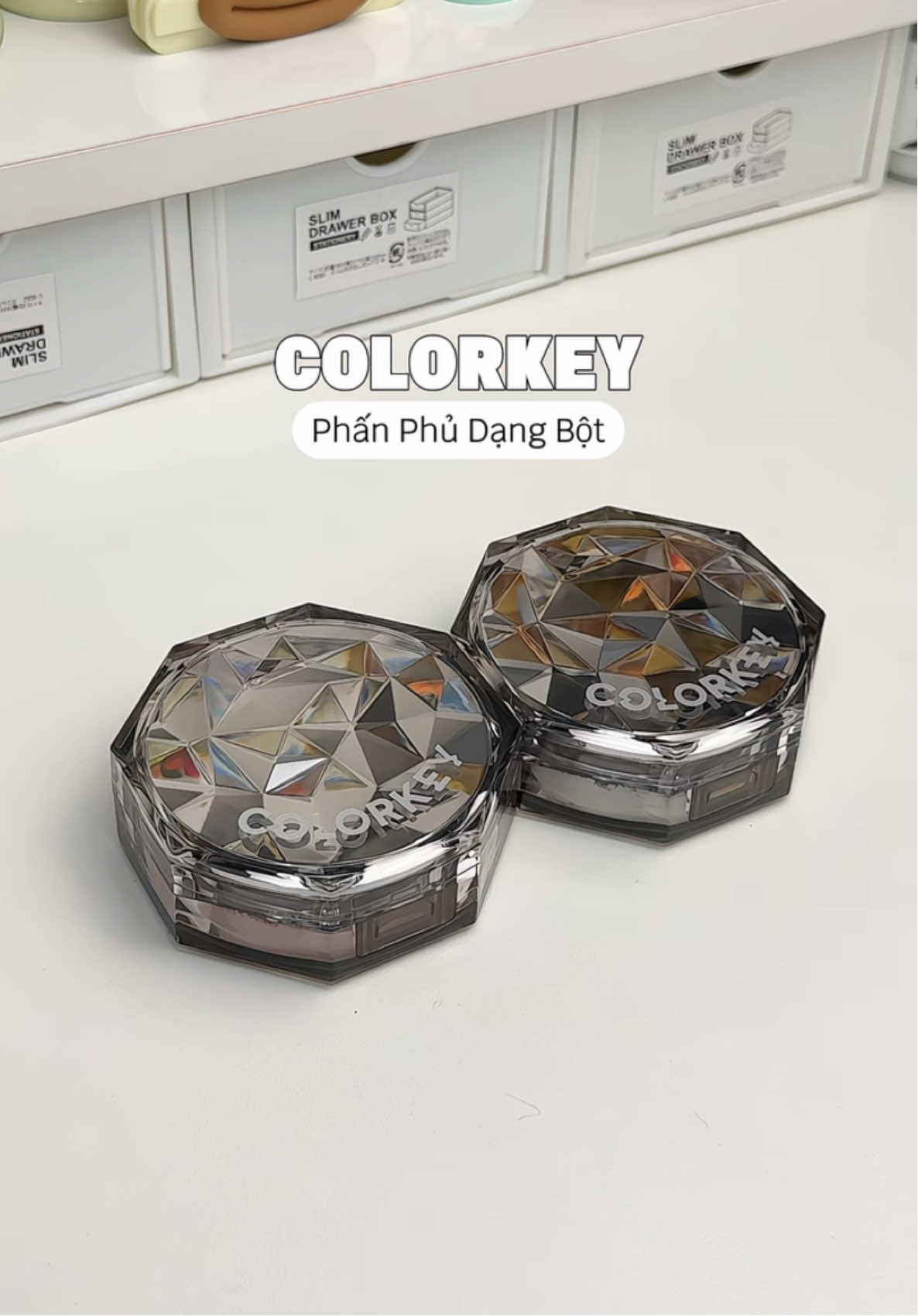 Phấn Phủ Dạng Bột COLORKEY xịn lémm 🤩 #colorkey #phanphucolorkey #depminlichuankhongtroi #unbox #unboxing #viral #mocgiao 
