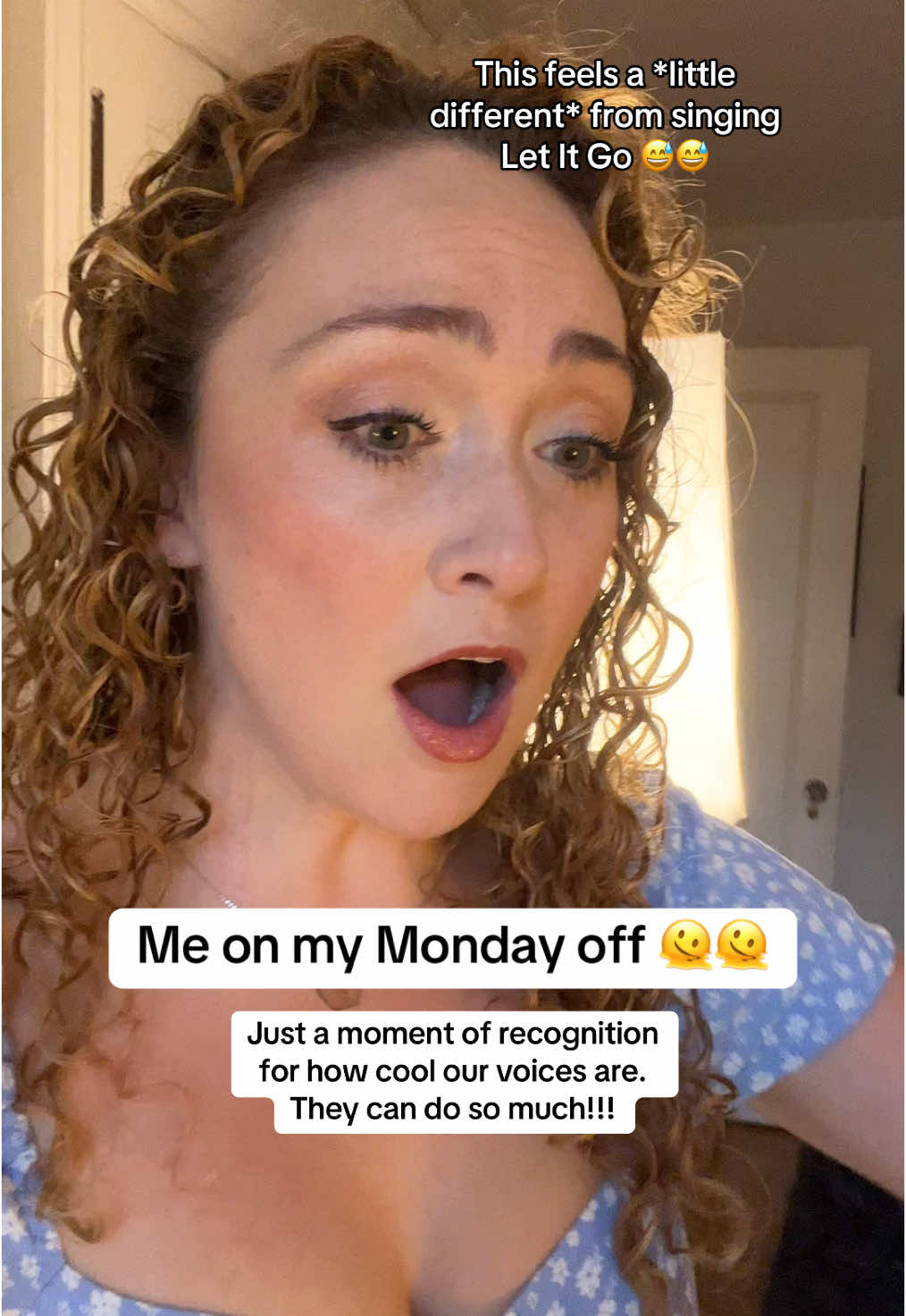 Stretchinggggg out of my comfort zone lately. Eeeek!! #crosstraining #musicaltheater #performer #singing #phantomoftheopera 