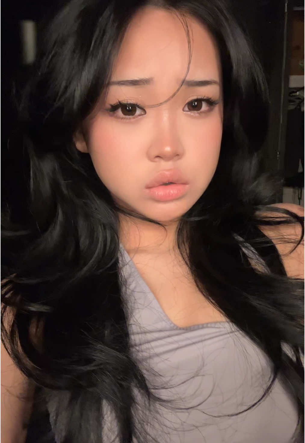 i havent done a transition in so long 🥲 #makeup #transition #hair 