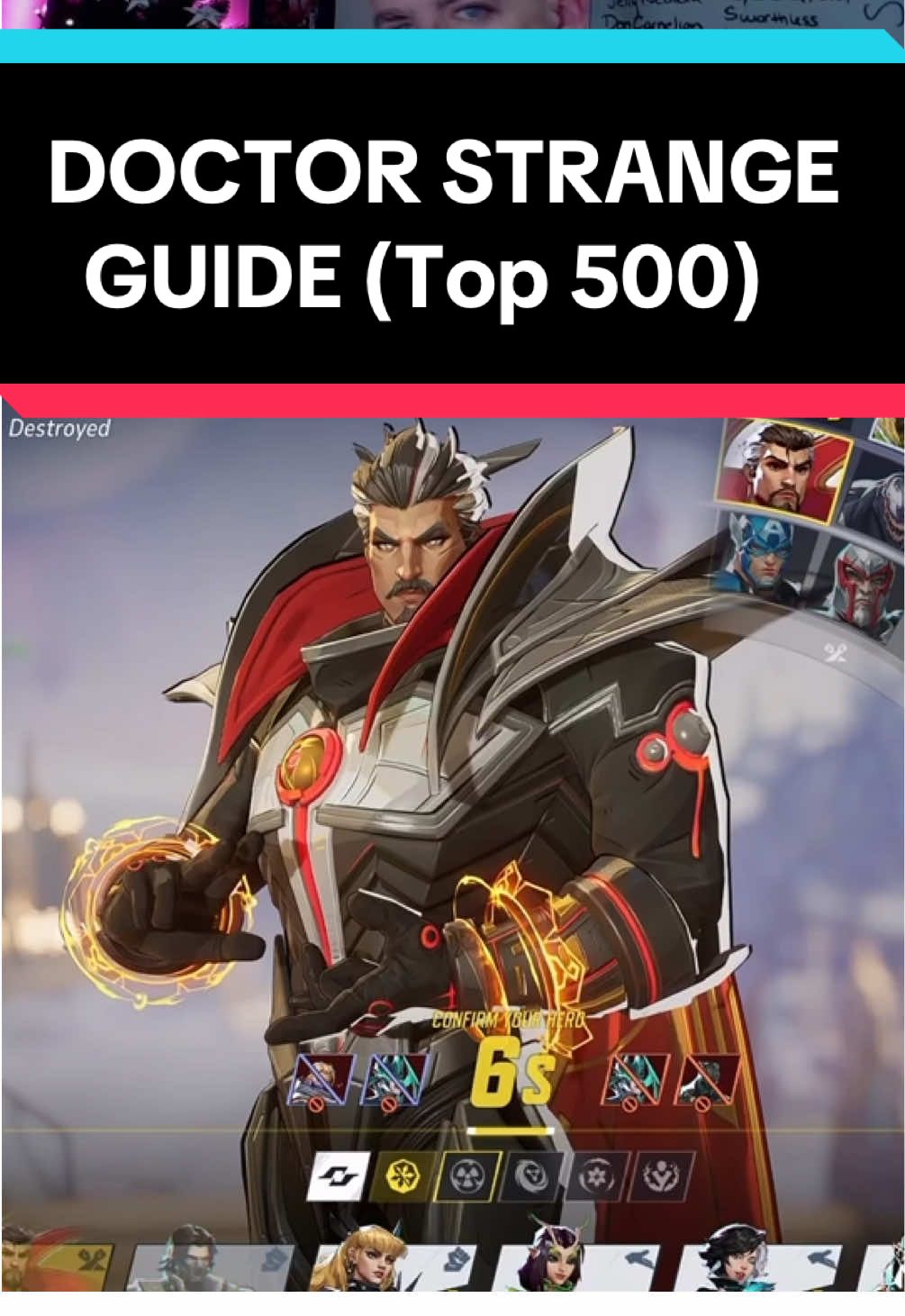 Doctor Strange Guide from one of the top Doctor Strange Players #marvel #rivals #marvelrivals #overwatch #doctorstrange 
