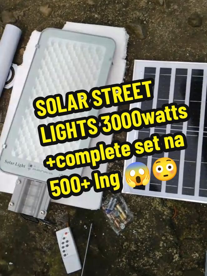 solar street light na mura pero maganda Yung quality 🥰  #streetlight  #solarlights  #fyp 