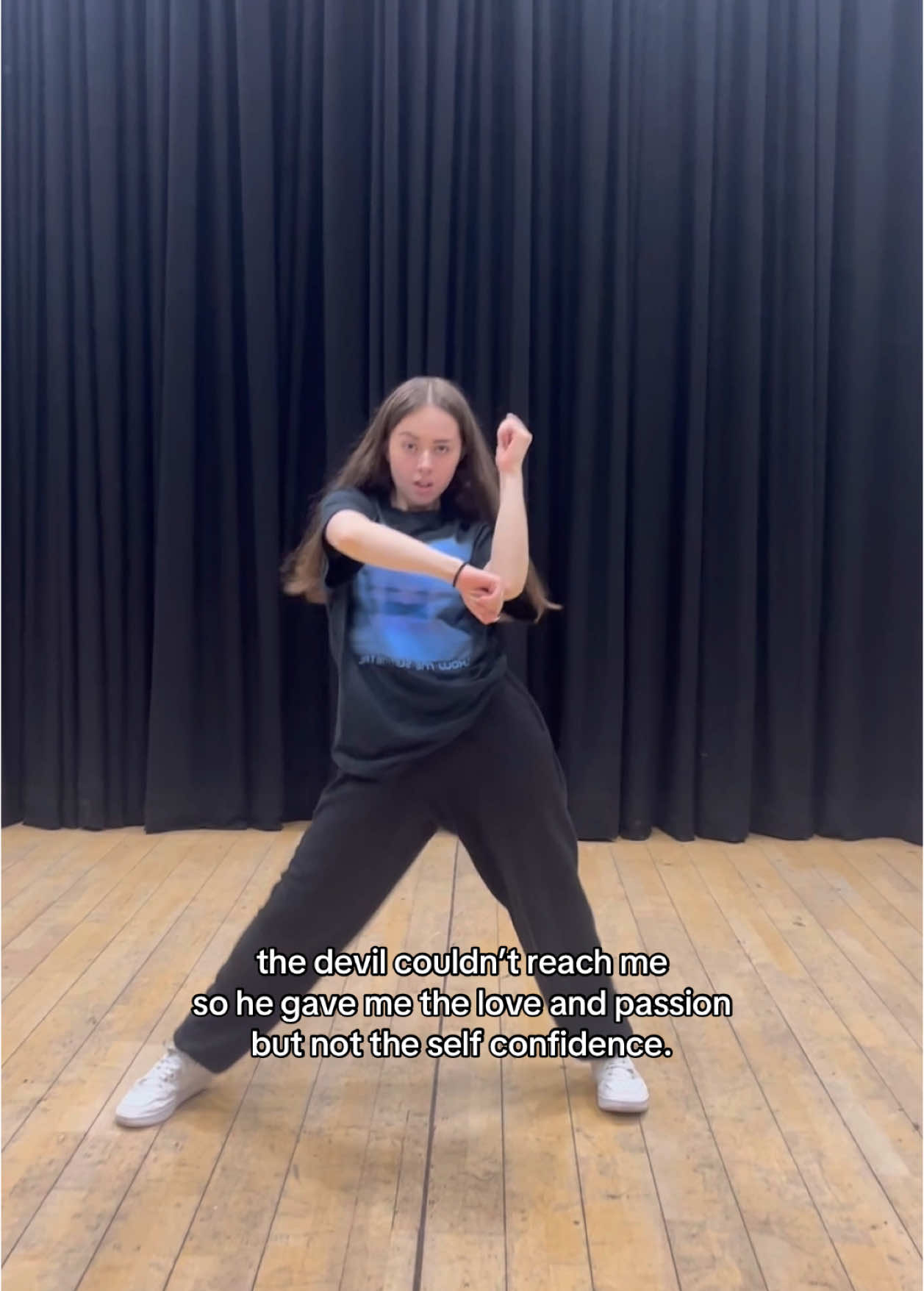 faking confidence i fear  #dance #dancer #dancing #thedevilcouldntreachme #omgpage #fyp #foryoupage #dancersoftiktok #contemporarydance #commercialdance #relatable 