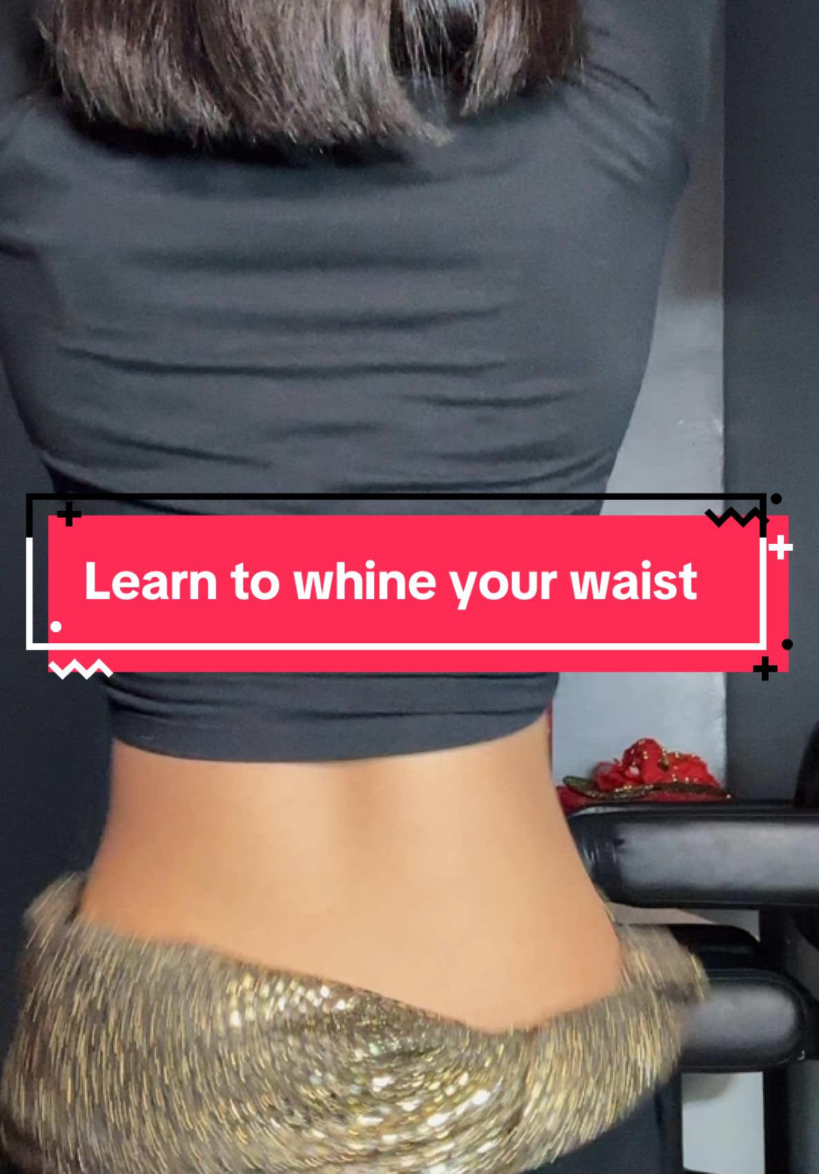 Short tutorial on how to whine your waist 💃🥰 I hope you enjoy it! #viral_video #bellydancetiktok #foryoupage❤️❤️ #fyp 