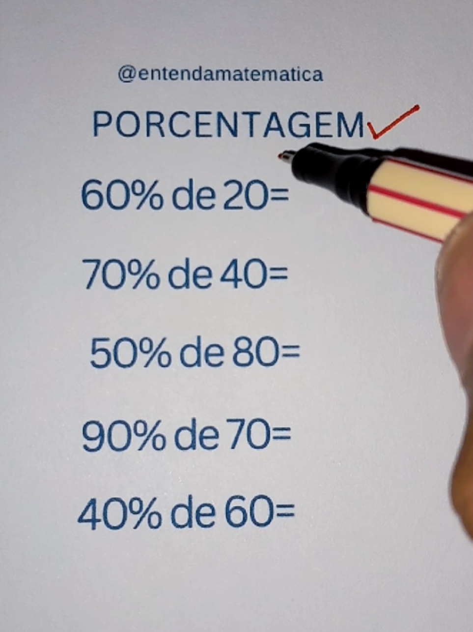 Porcentagem #mathematics  #maths  #agoravocêsabe  #enem  #matematica 