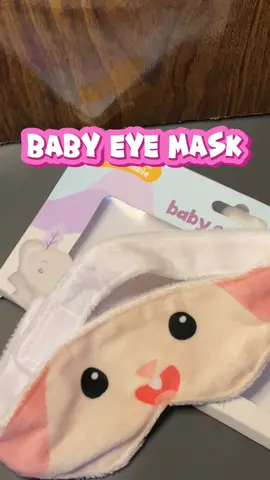 Baby eye mask penting banget buat jemur bayi agar terlindungi dari sinar matahari #babyeyemask #eyemask #kacamatabayi #eyemasksumimo 