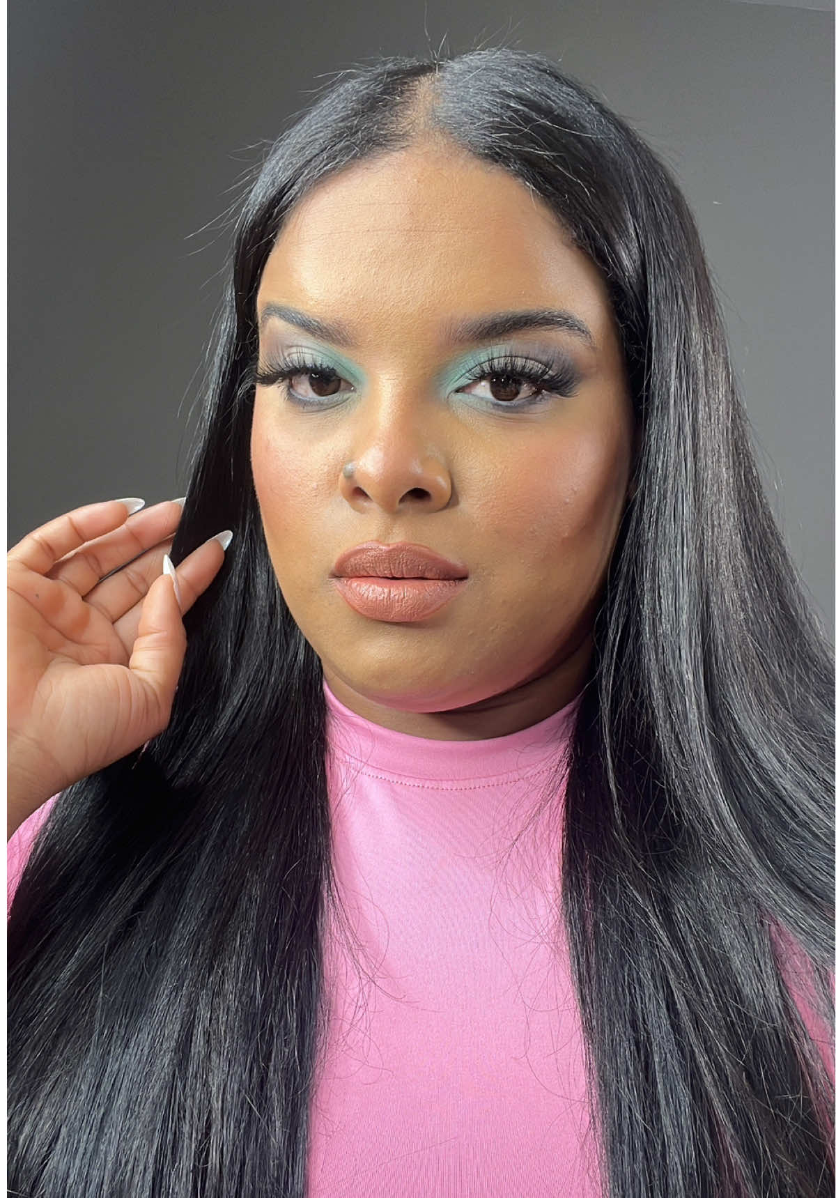 -Look blue 🩵 . . . . . . #makeuptutorial #makeupdeojos #ideasdemaquillaje #maquillajedeojos #maquillajetips #fypage 