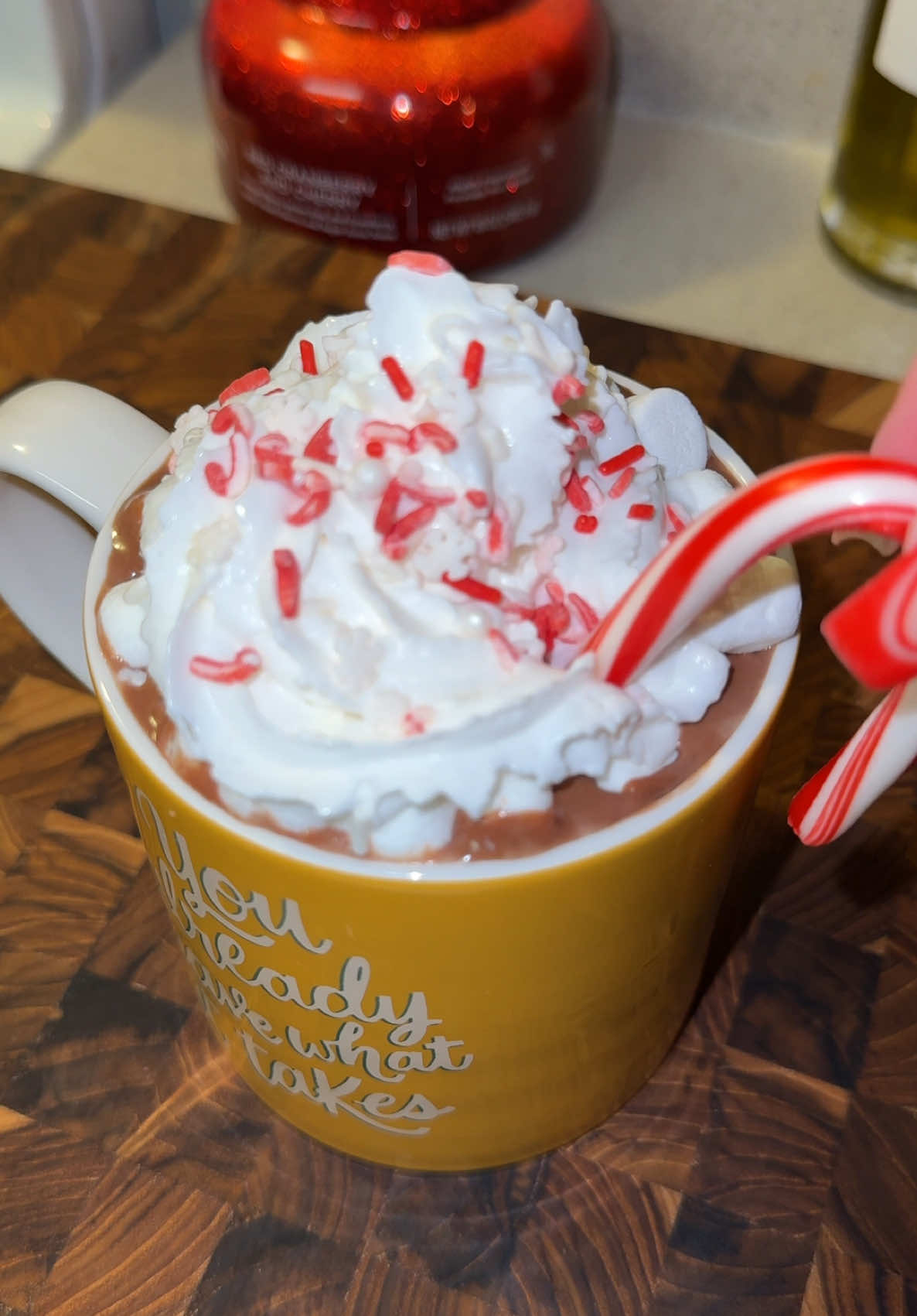 Crockpot hot cocoa 😍🥰😋 thank you @britscookin #hotcocoa #homemadehotcocoa #crockpot