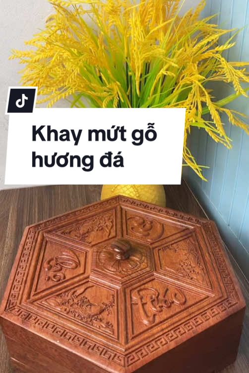 Khay mứt phúc lộ thọ làm từ gỗ hương đá#khaymuttet #khaymut #khaybanhkeo #xuhuong 