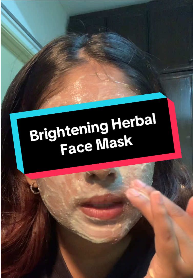 K&K Kerala Therapeutic Brightening Herbal Mask💯 #kksignaturebeauty #brighteningmask #glowing #glowingskintips #herbal #bareskin #facemask #skincareviral #skintok 